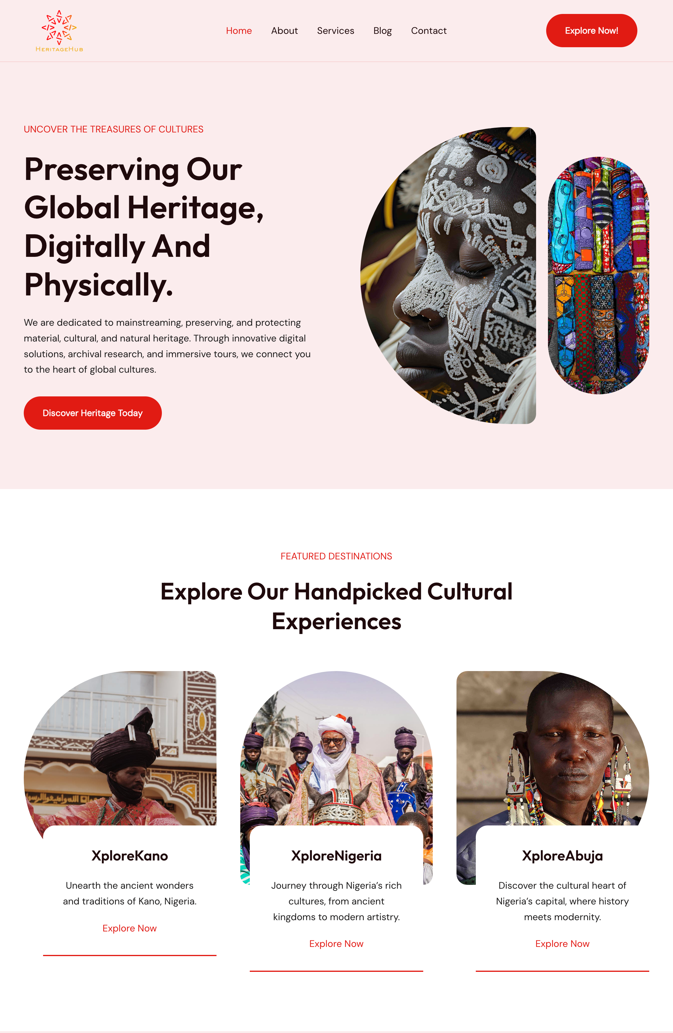 The Heritage Hub - Screenshot 1
